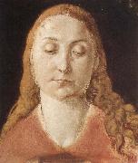 Albrecht Durer Portrait of a woman with Loose Hair USA oil painting artist